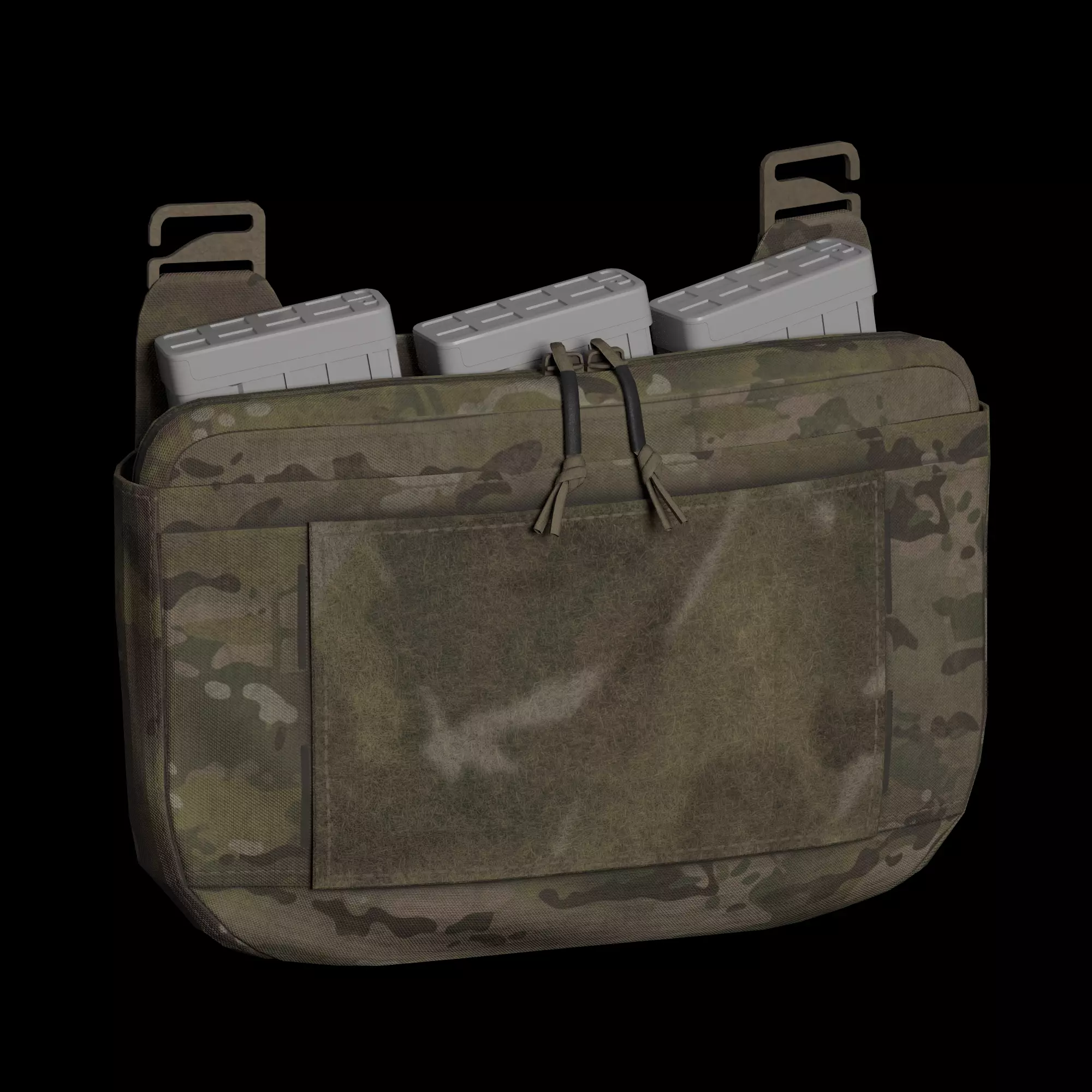 Ferro Concepts DOPE Front Flap Low-poly 3D model_0