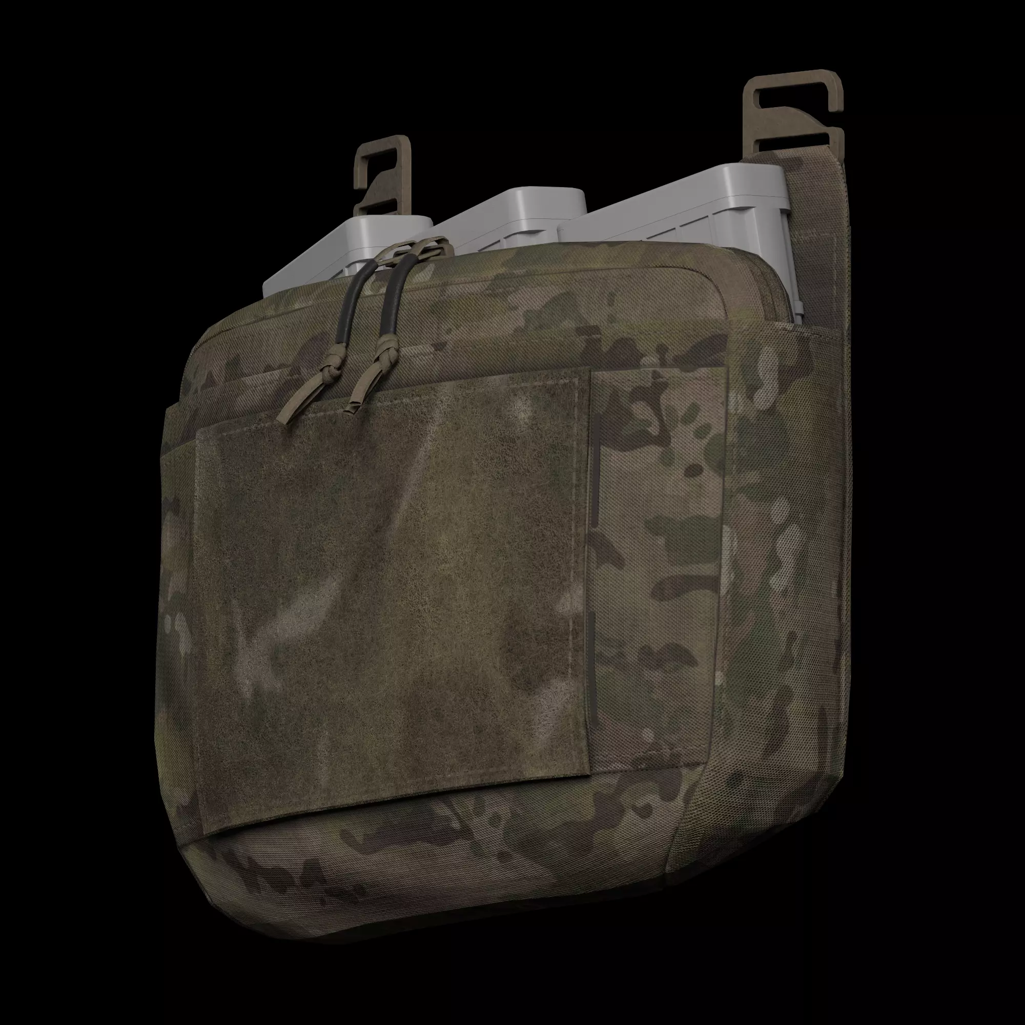 Ferro Concepts DOPE Front Flap Low-poly 3D model_1