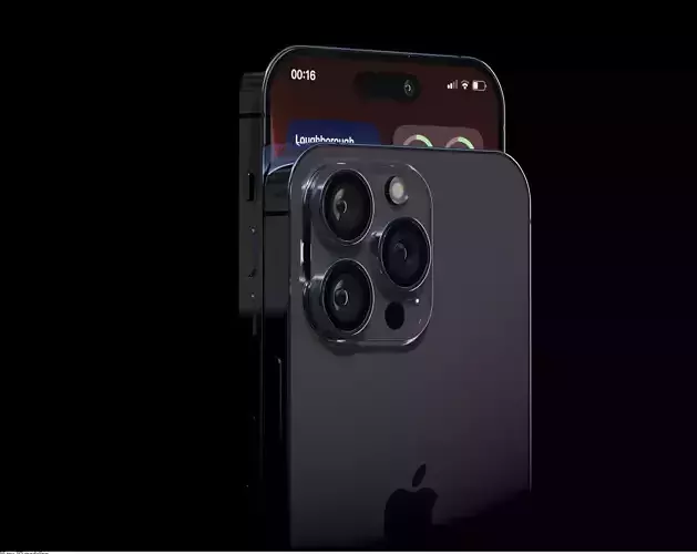 iPhone 14 Pro Hight Poly 3D model