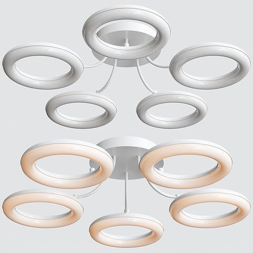 Arte Lamp 40 A9358PL-5WH 3D model
