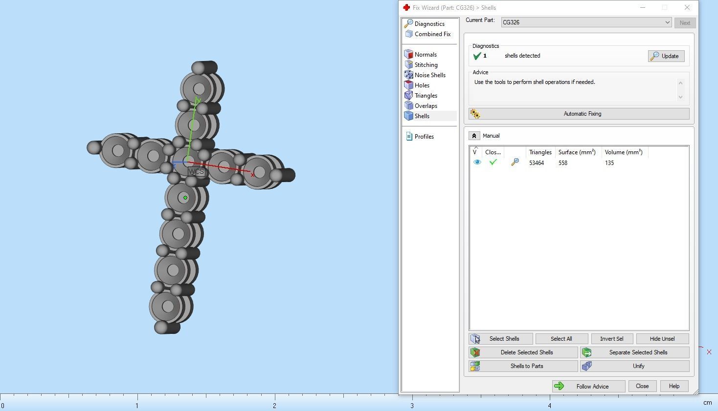 Tiffany cross with gems model 326 3D print model_16