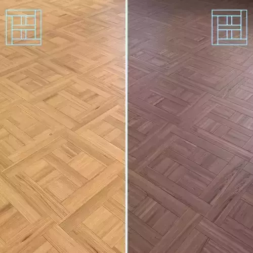 Parquet - Laminate - Wooden floor 2 in 1