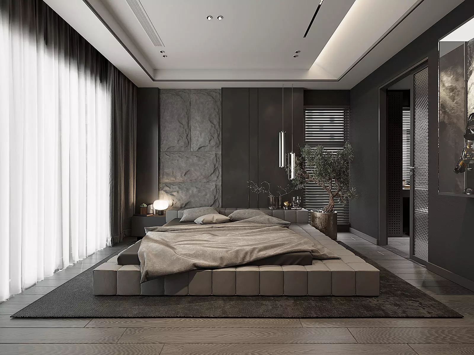 Relax Bedroom 3D model