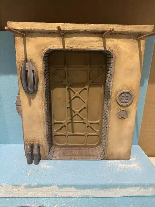 Mos Eisley door 1-6 scale Hottoys 3D print model_13