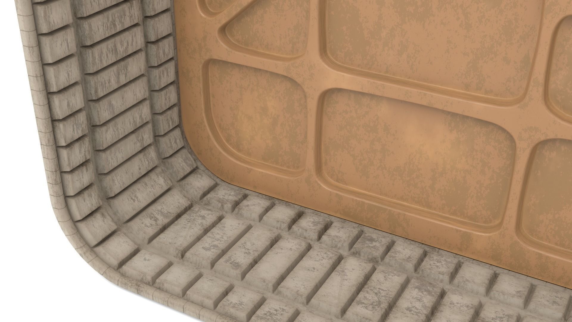 Mos Eisley door 1-6 scale Hottoys 3D print model_3