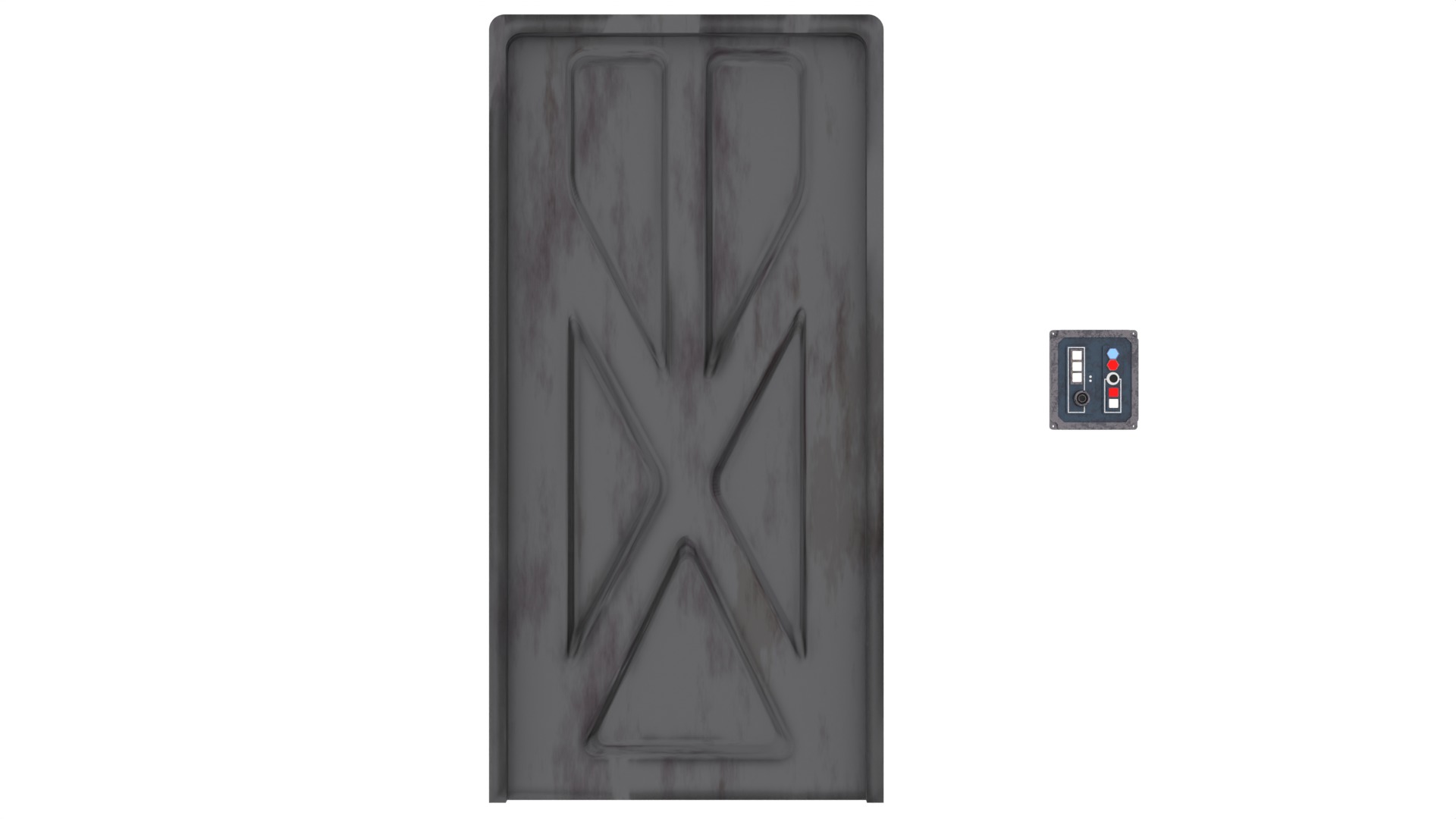 Star Wars Doors collection 1-18 scale Kenner Hasbro _29