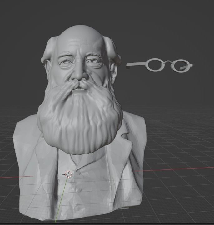 Peter Kropotkin 3D print model_22