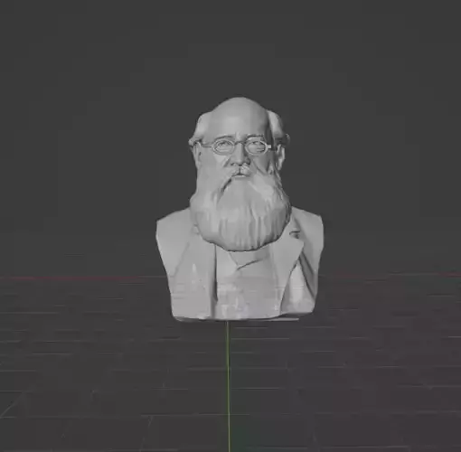 Peter Kropotkin 3D print model