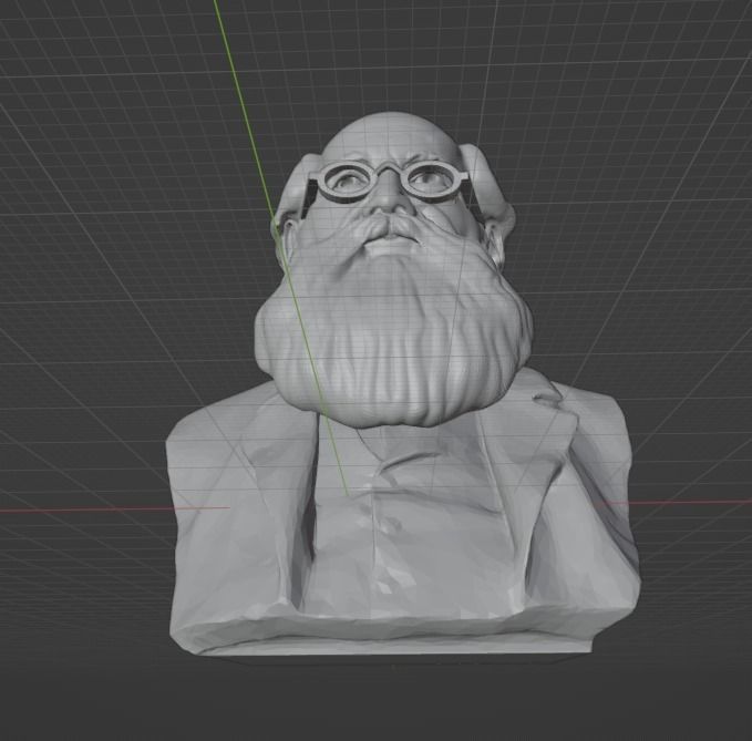 Peter Kropotkin 3D print model_6