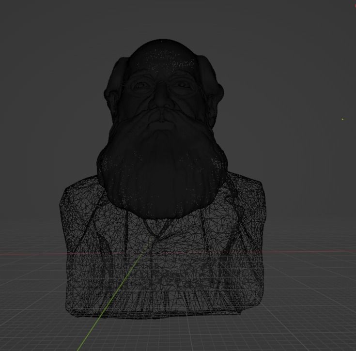 Peter Kropotkin 3D print model_4