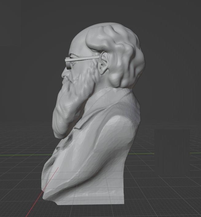 Peter Kropotkin 3D print model_10