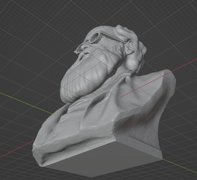Peter Kropotkin 3D print model_21