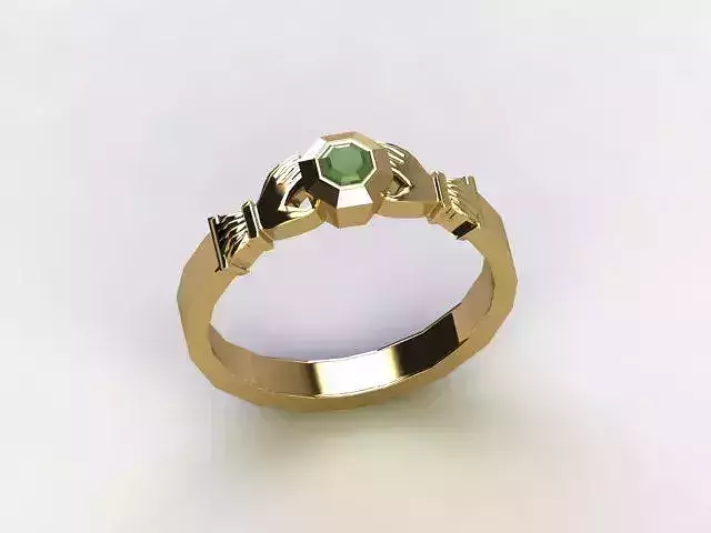 hand ring 3D print model