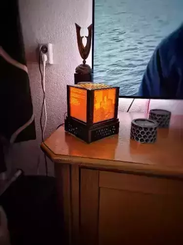 Lithophane box 3D print model