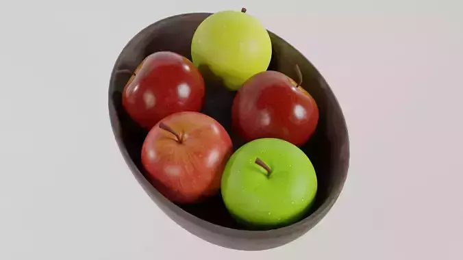 Apples in a bowl