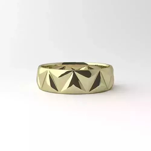 Ring with triangles