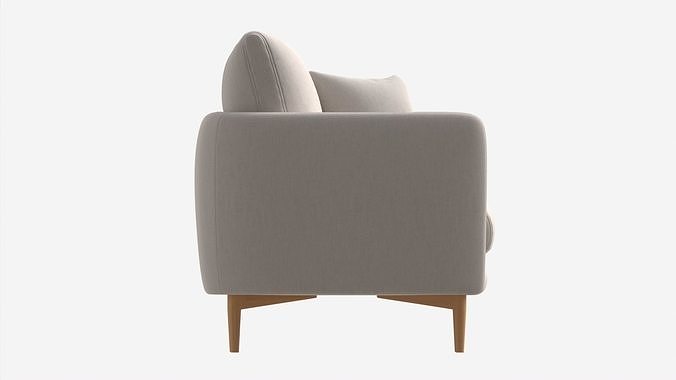 Snuggler Ercol Aosta 3D model 6
