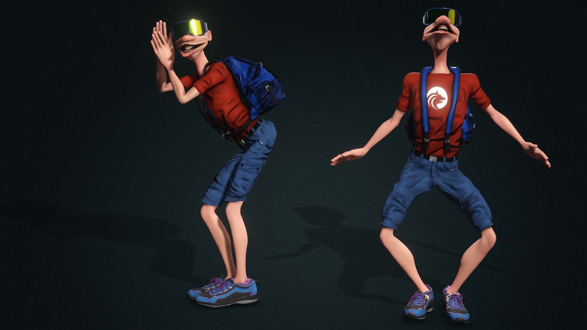 Dame Tu Cosita High quality character full Rigged and Animated  3D model_8