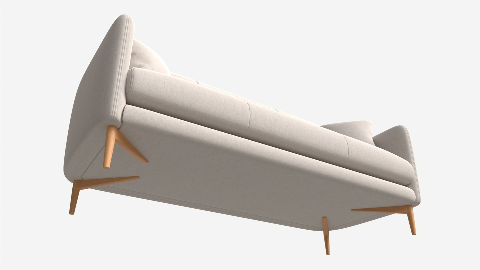 Sofa Medium Ercol Aosta 3D model_3