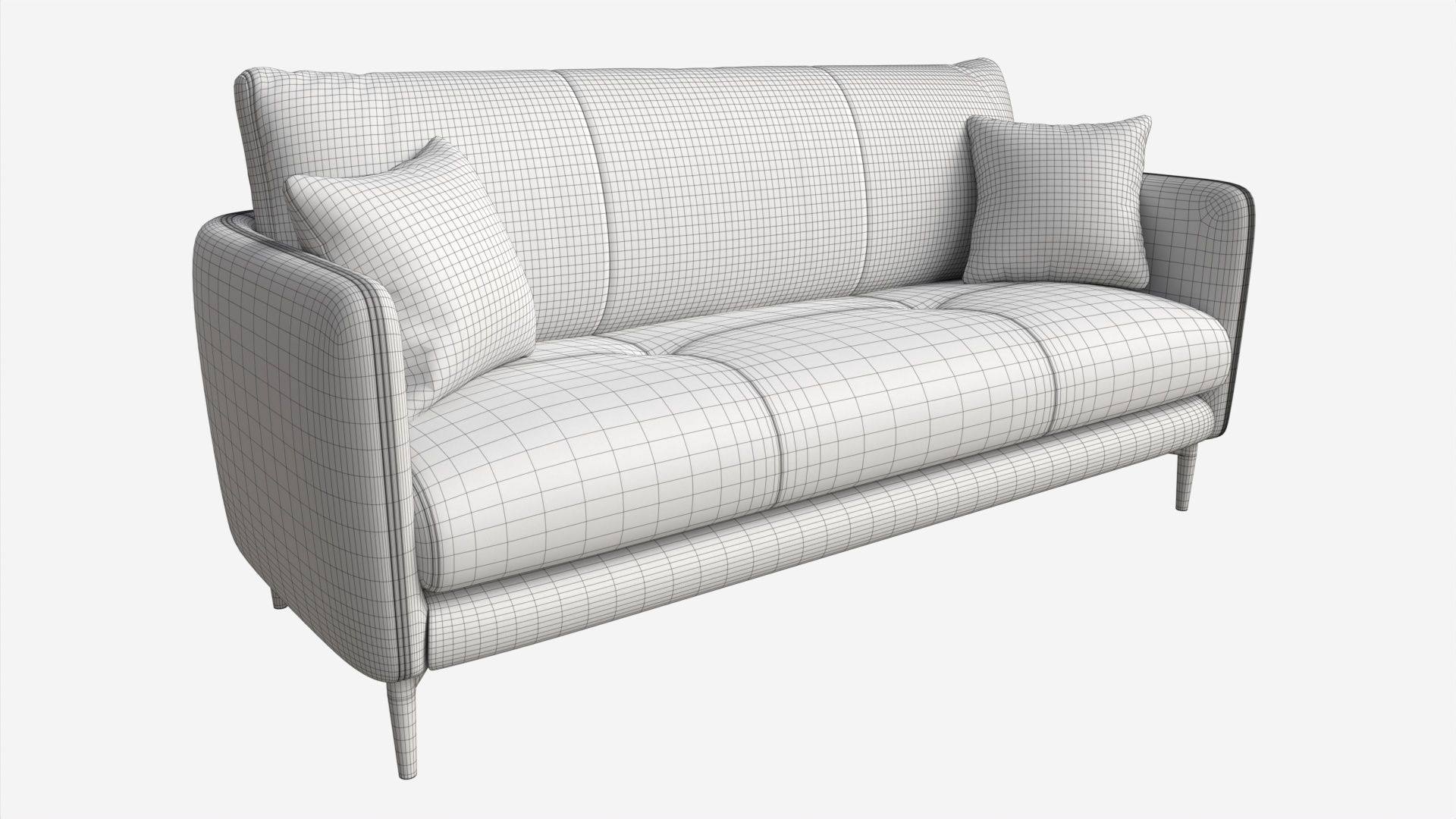 Sofa Medium Ercol Aosta 3D model_7