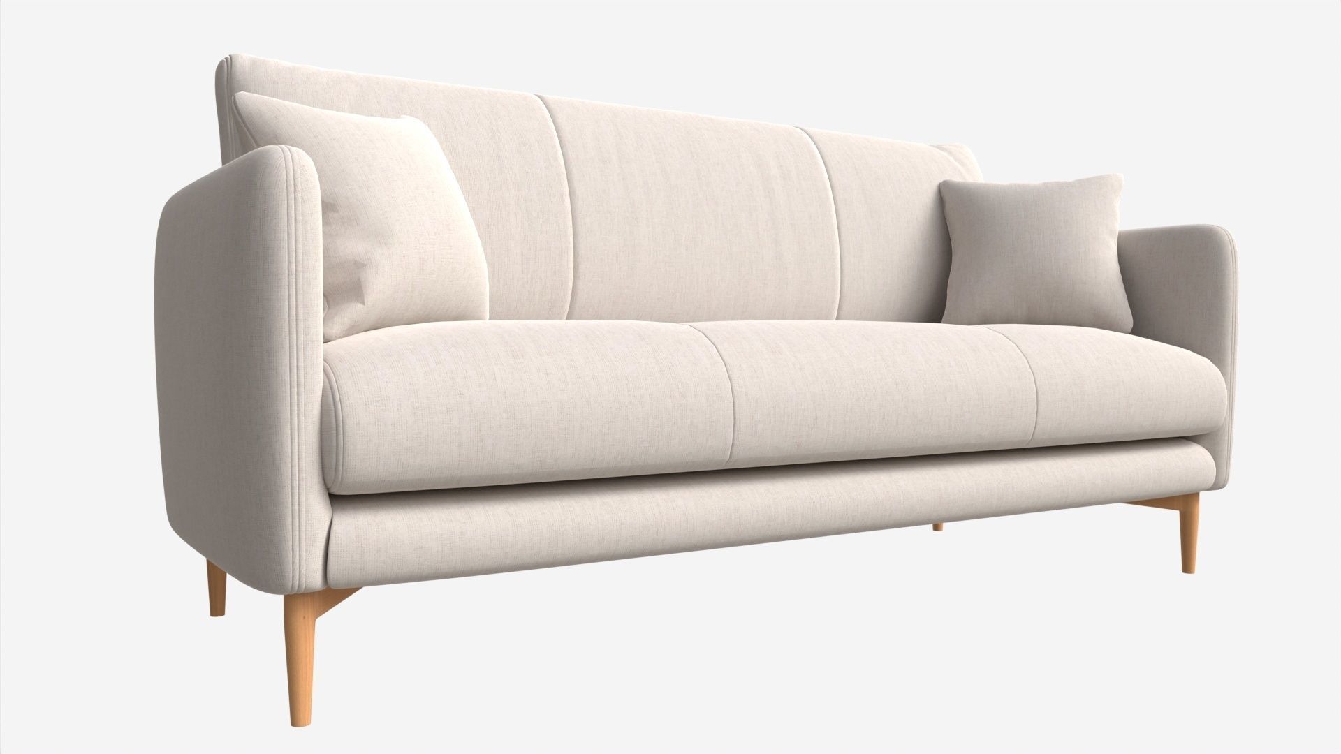 Sofa Medium Ercol Aosta 3D model_2