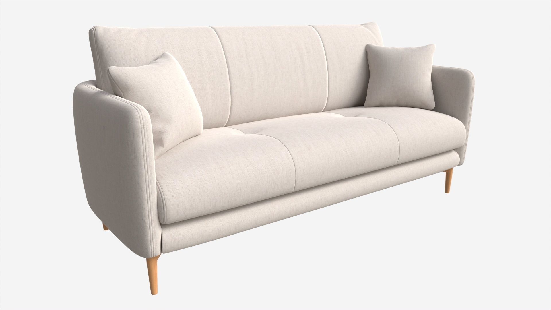 Sofa Medium Ercol Aosta 3D model_1