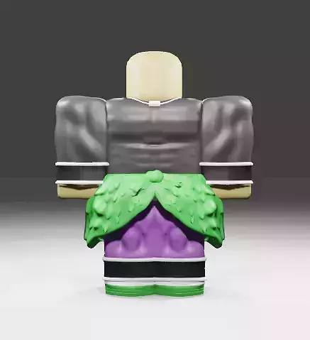 Roblox R6 Broly Morph 3D model