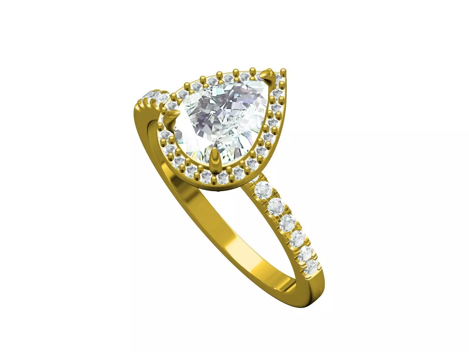 Engagement Ring-09 3D print model