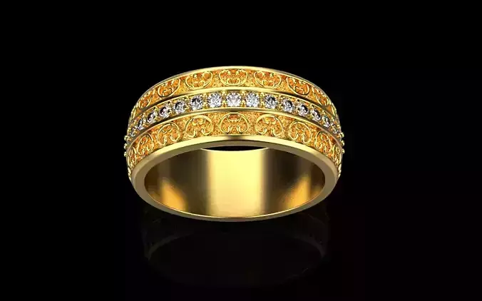 Wedding ring  model 325