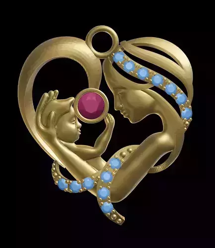 Mom and Child Mothers Day