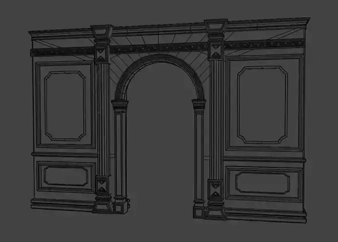 WALL MODEL arch
