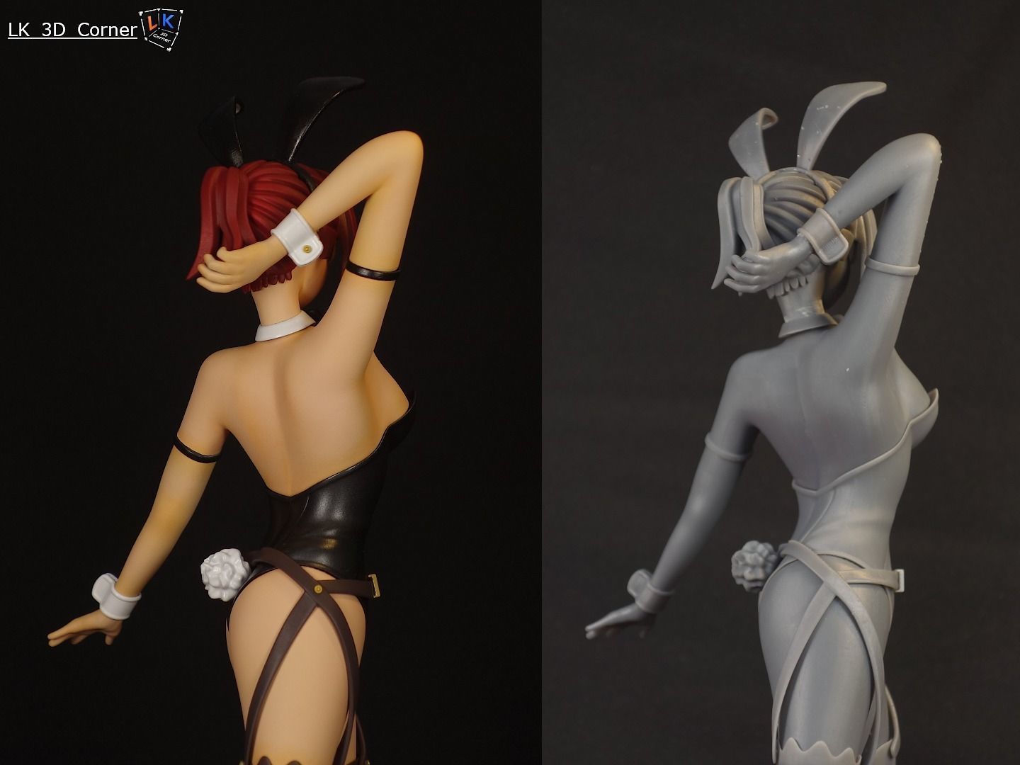 Bunny Girl by LK 3D print model_7