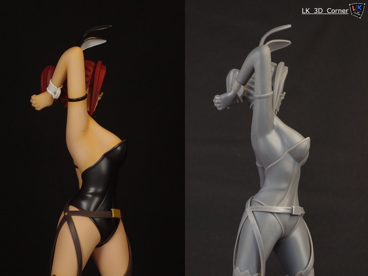 Bunny Girl by LK 3D print model_6