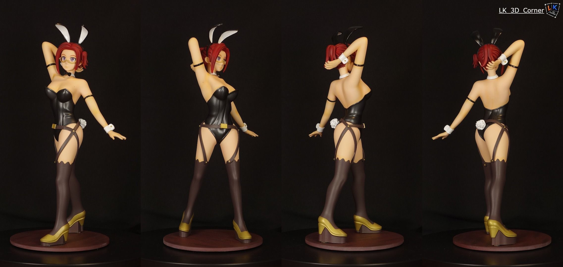 Bunny Girl by LK 3D print model_13
