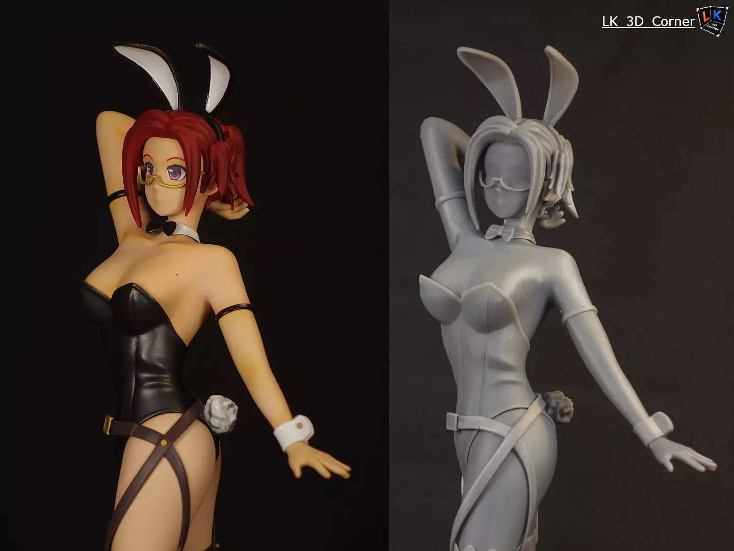 Bunny Girl by LK 3D print model_0