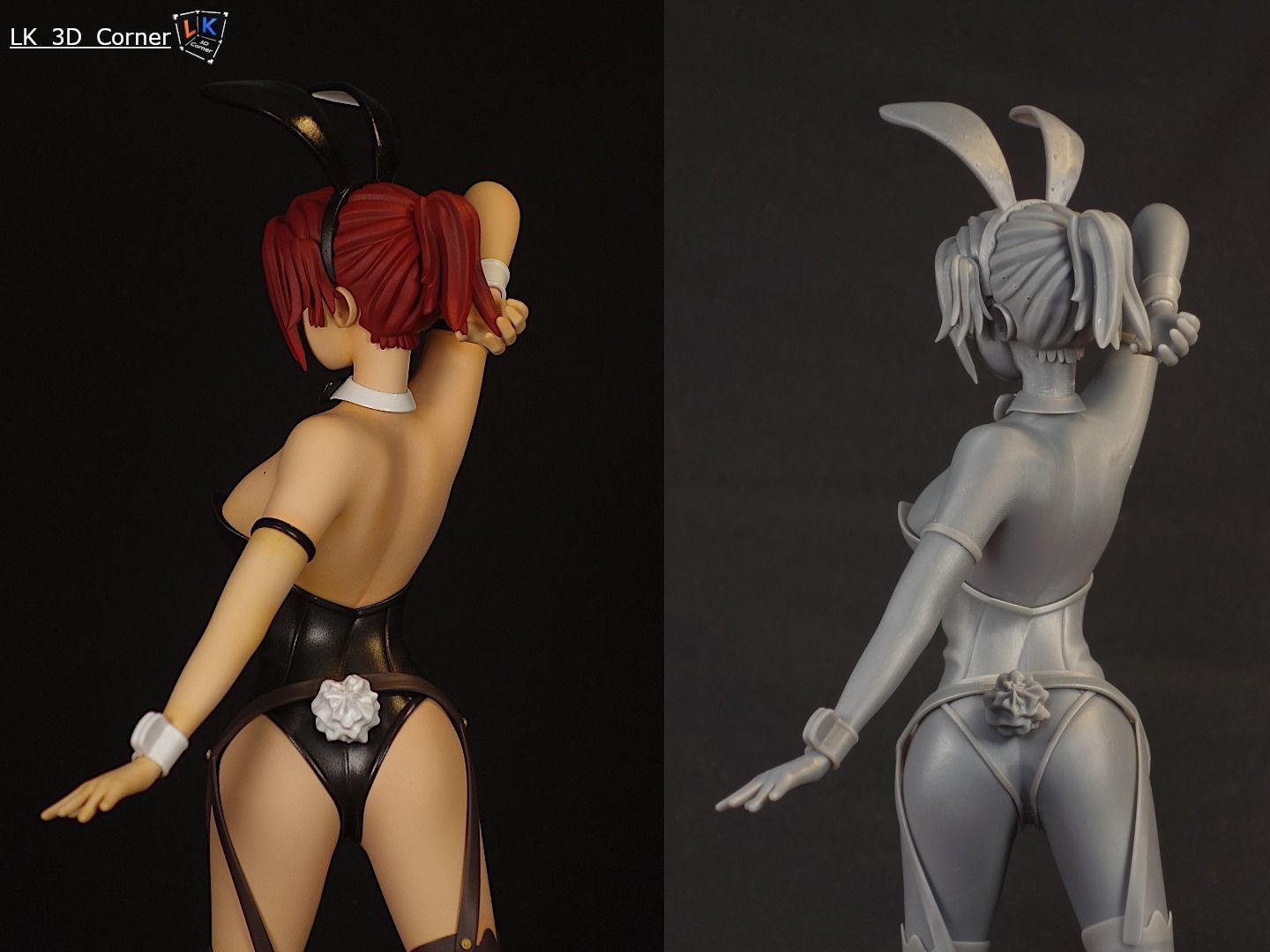 Bunny Girl by LK 3D print model_8