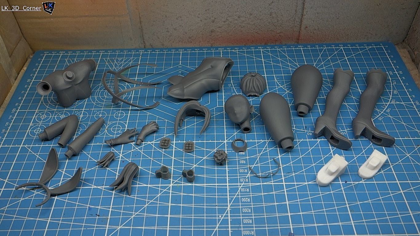 Bunny Girl by LK 3D print model_3