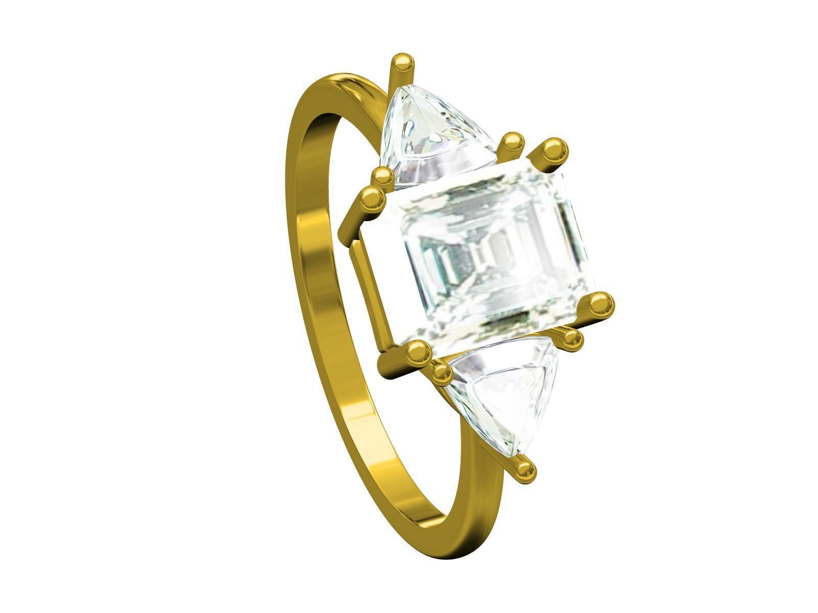 Engagement Ring-35 3D print model_3