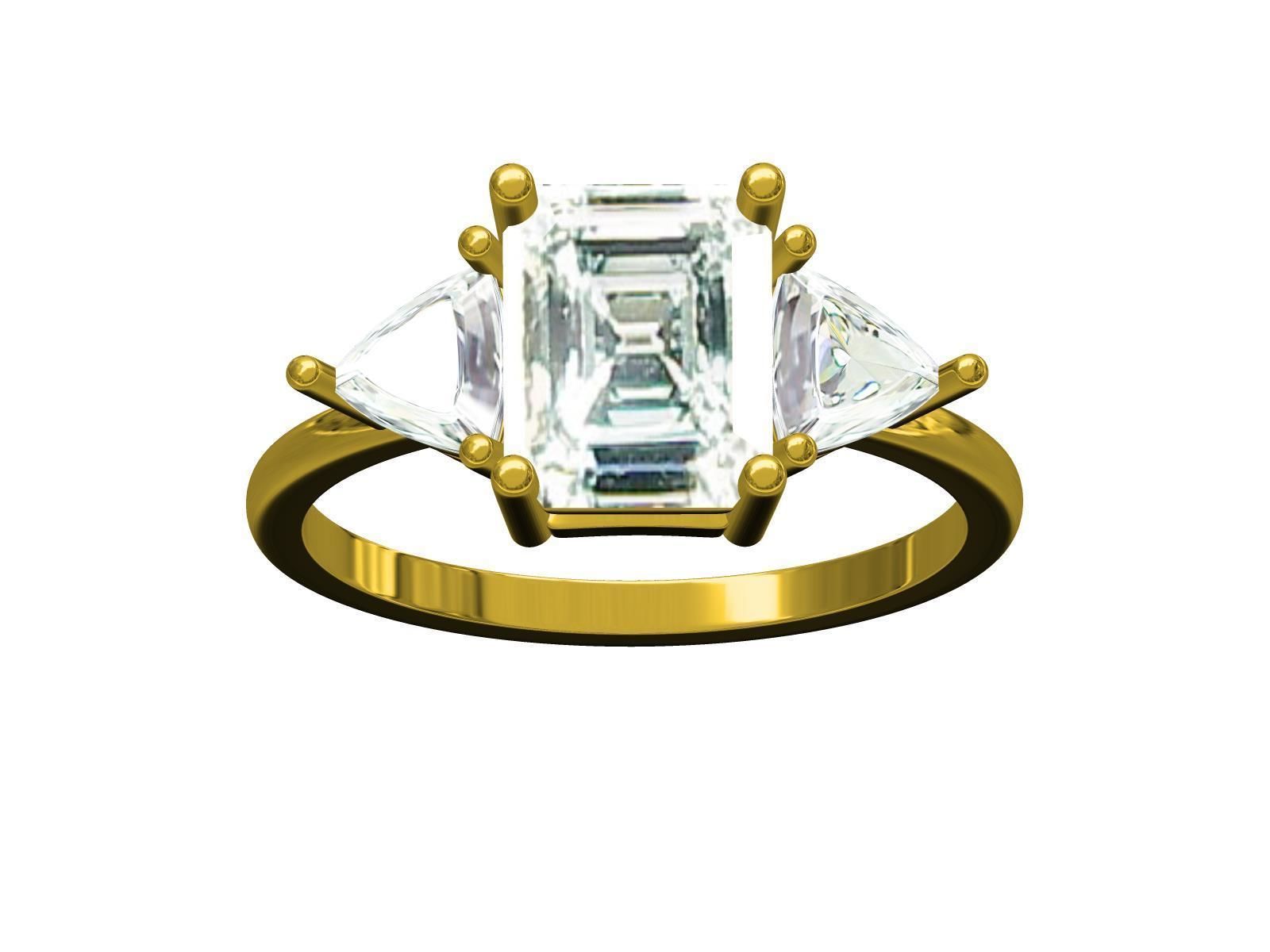 Engagement Ring-35 3D print model_7