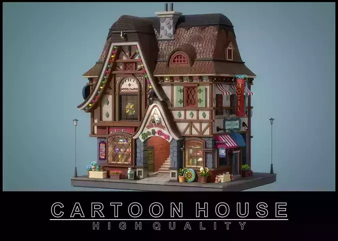 Cartoon House 19