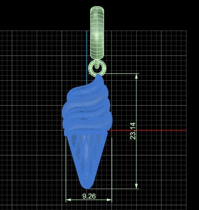 Pandora ice cream 3D print model_6