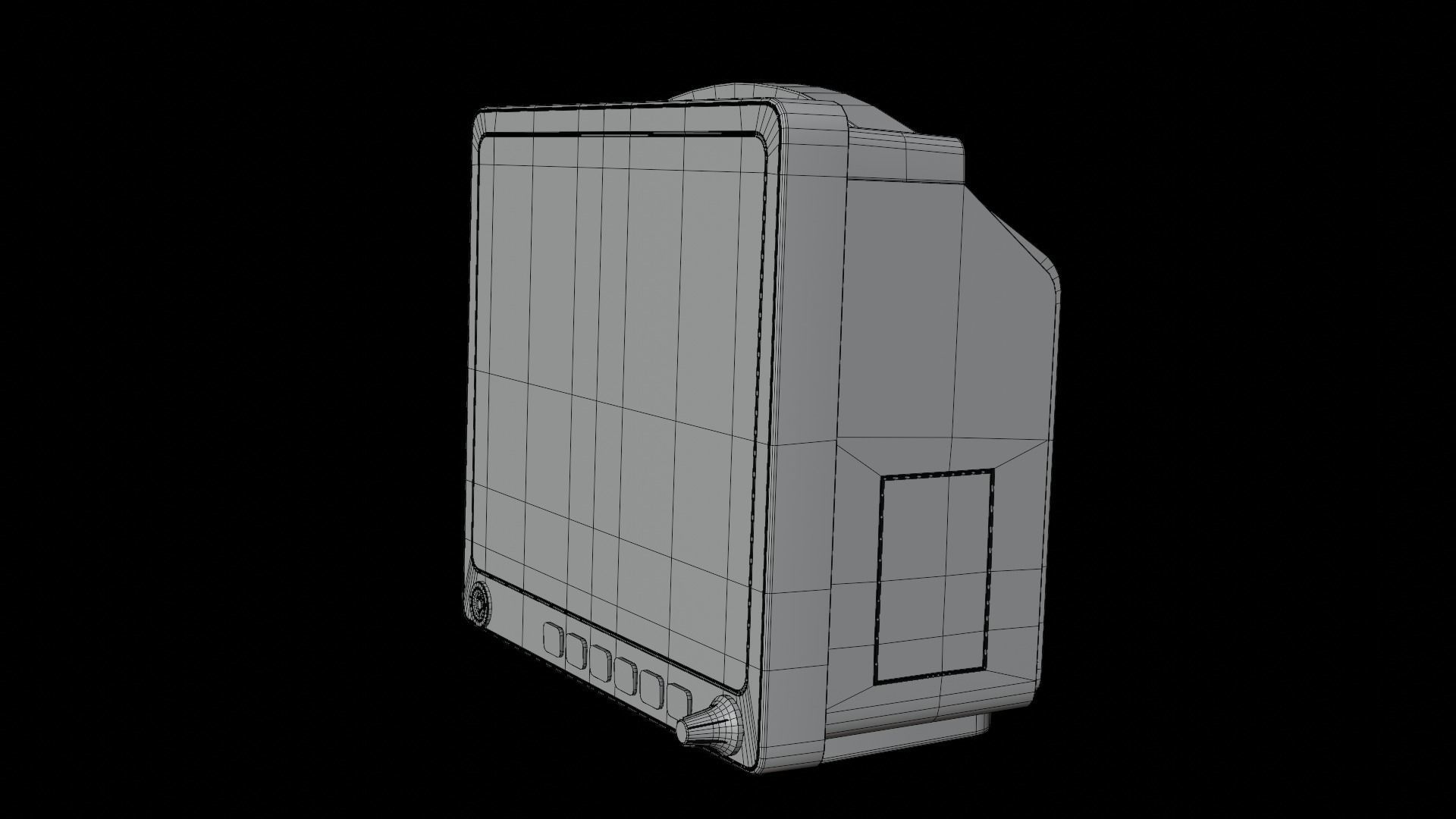 Patient Monitor 3D model_15