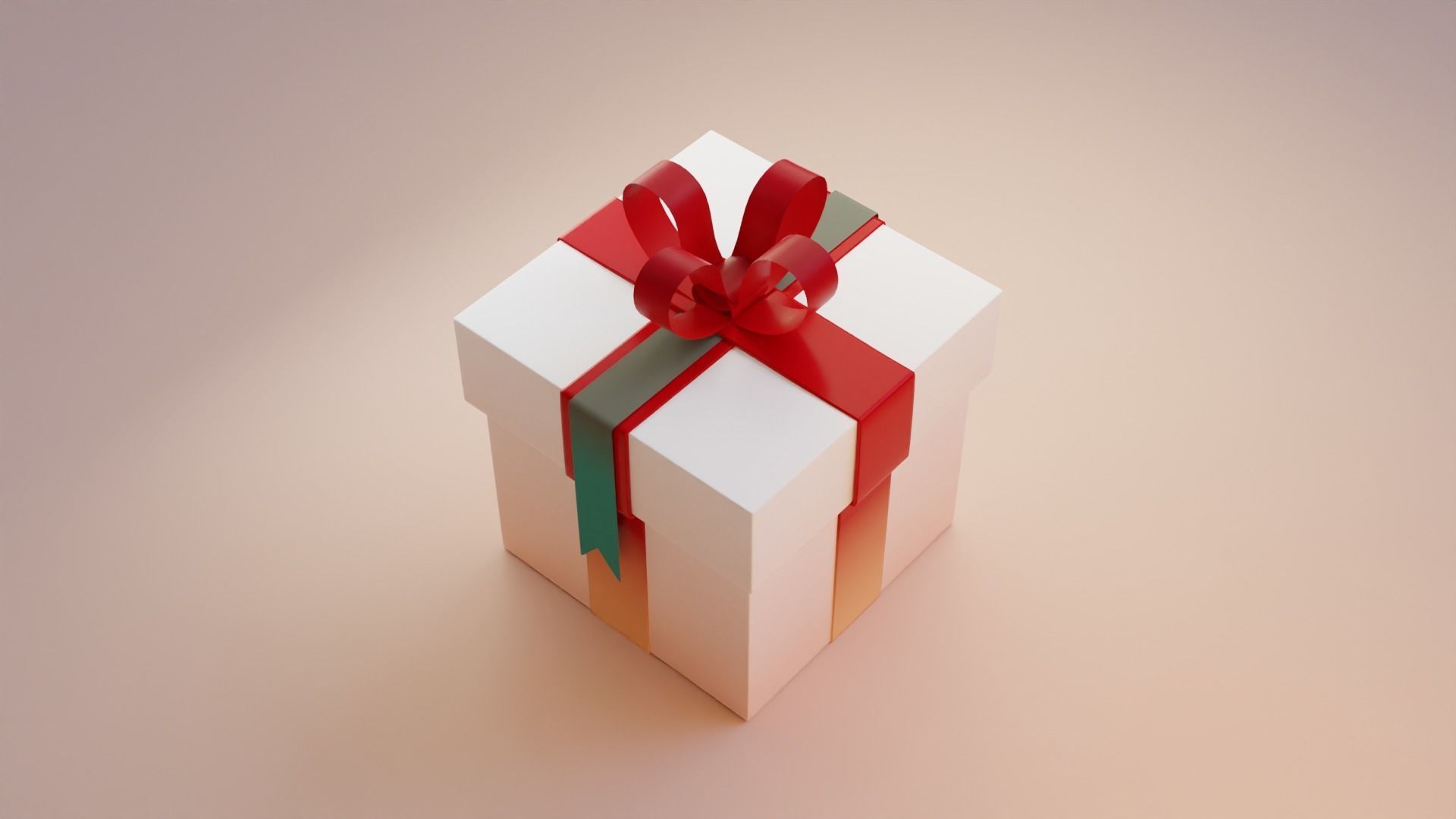 Gift Box 3D Model Free 3D model_1