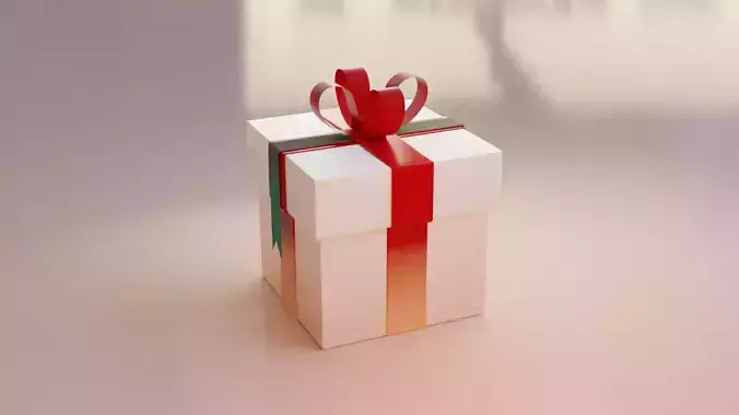 Gift Box 3D Model Free 3D model