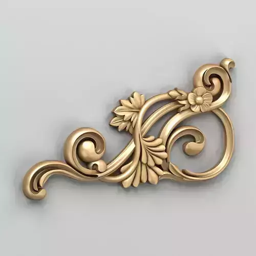 Corner decor 026 3D model