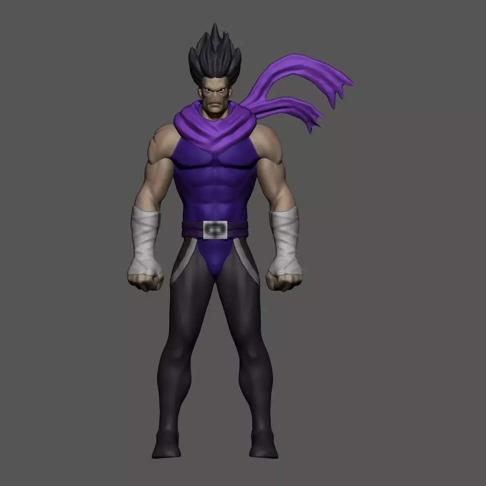 Dragon ball Z Style - 3D print model 3D print model