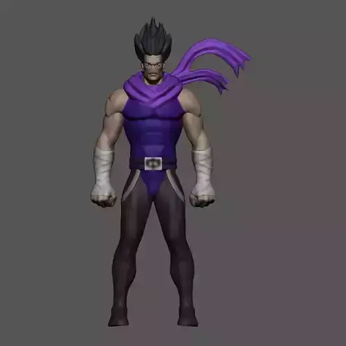 Dragon ball Z Style - 3D print model 3D print model