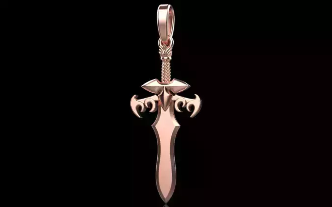 Sword pendant model 327