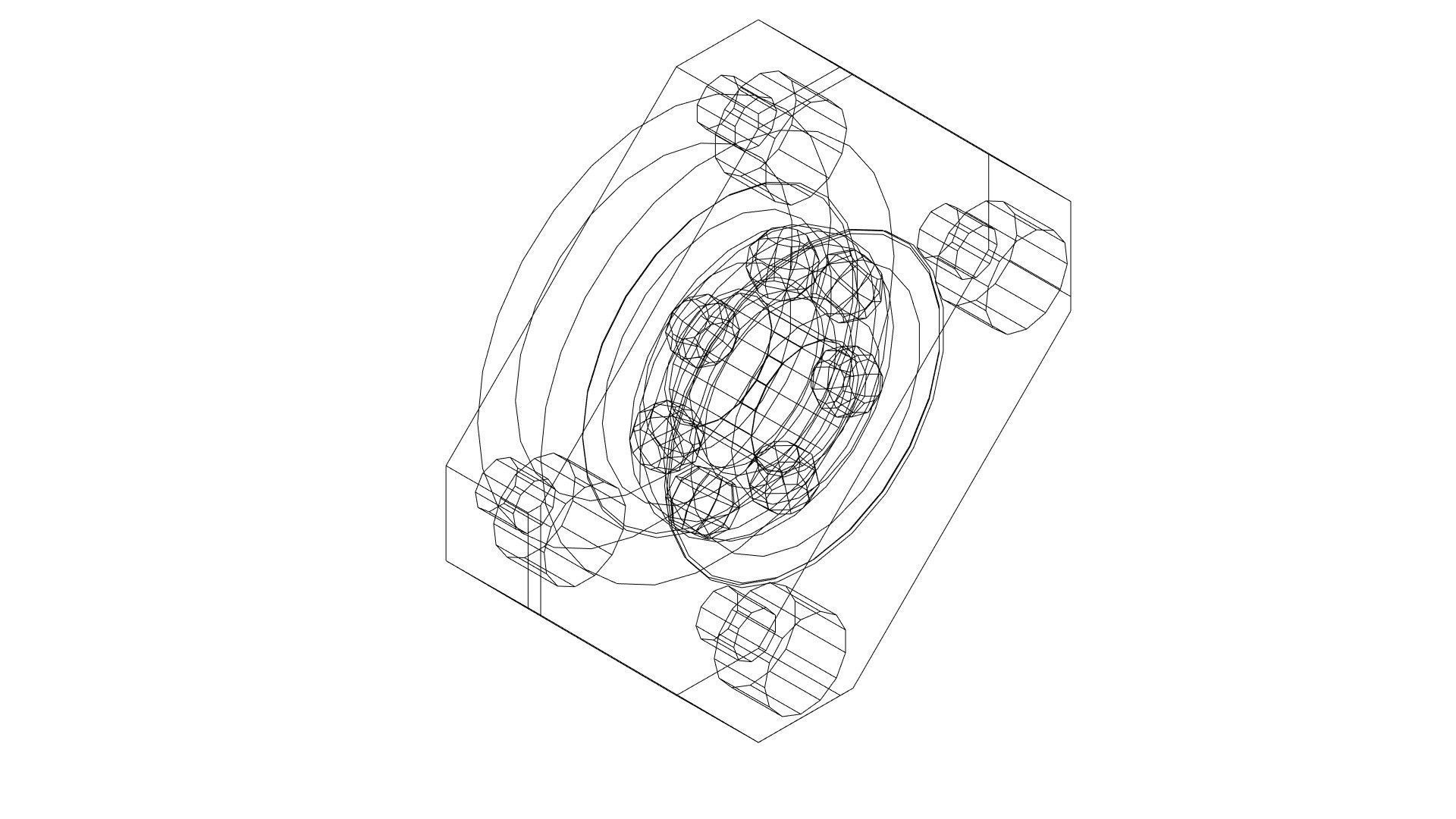 FF10 supports 3D model_5