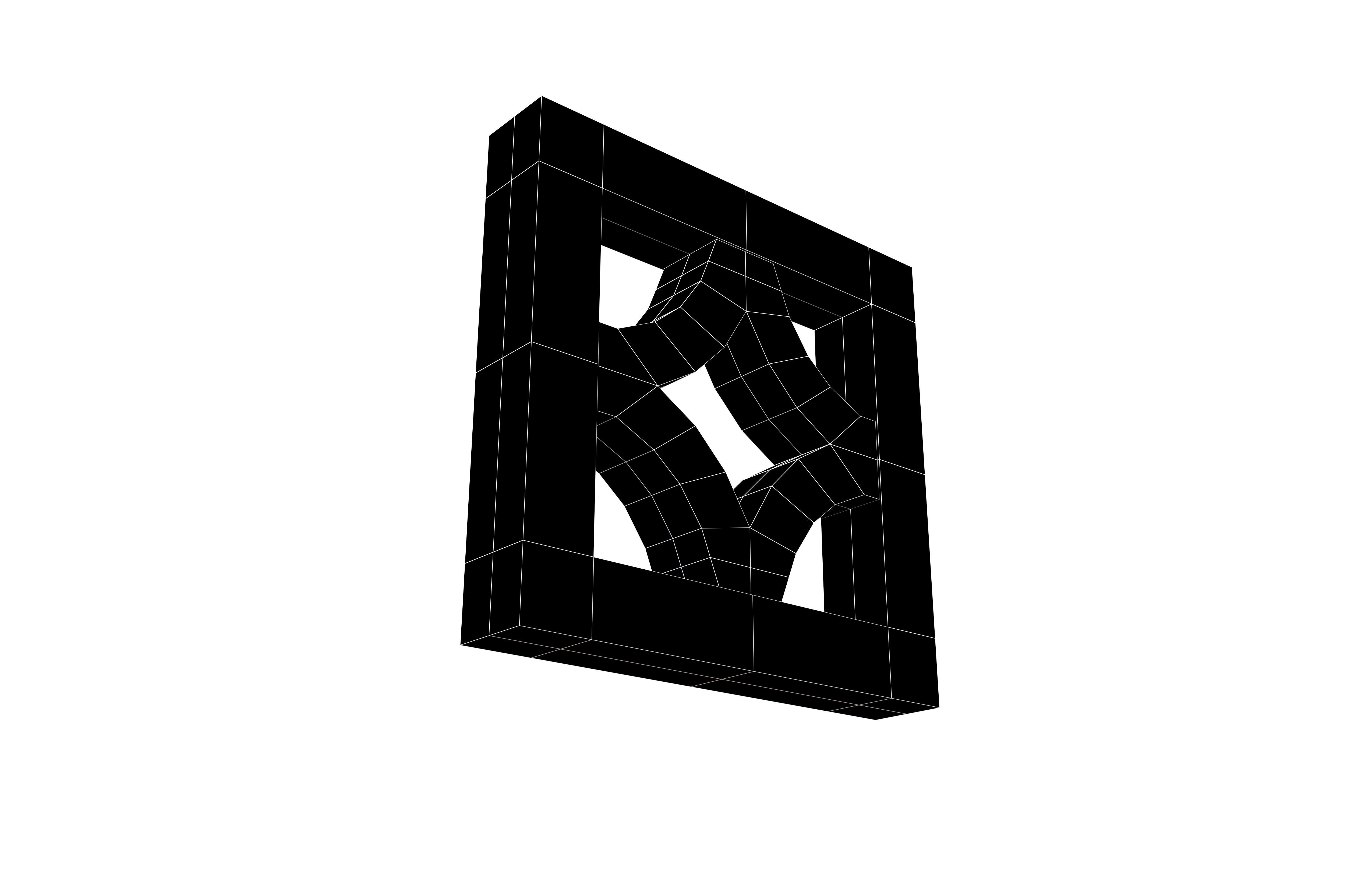 Breeze Block V1 001 Low-poly 3D model_6